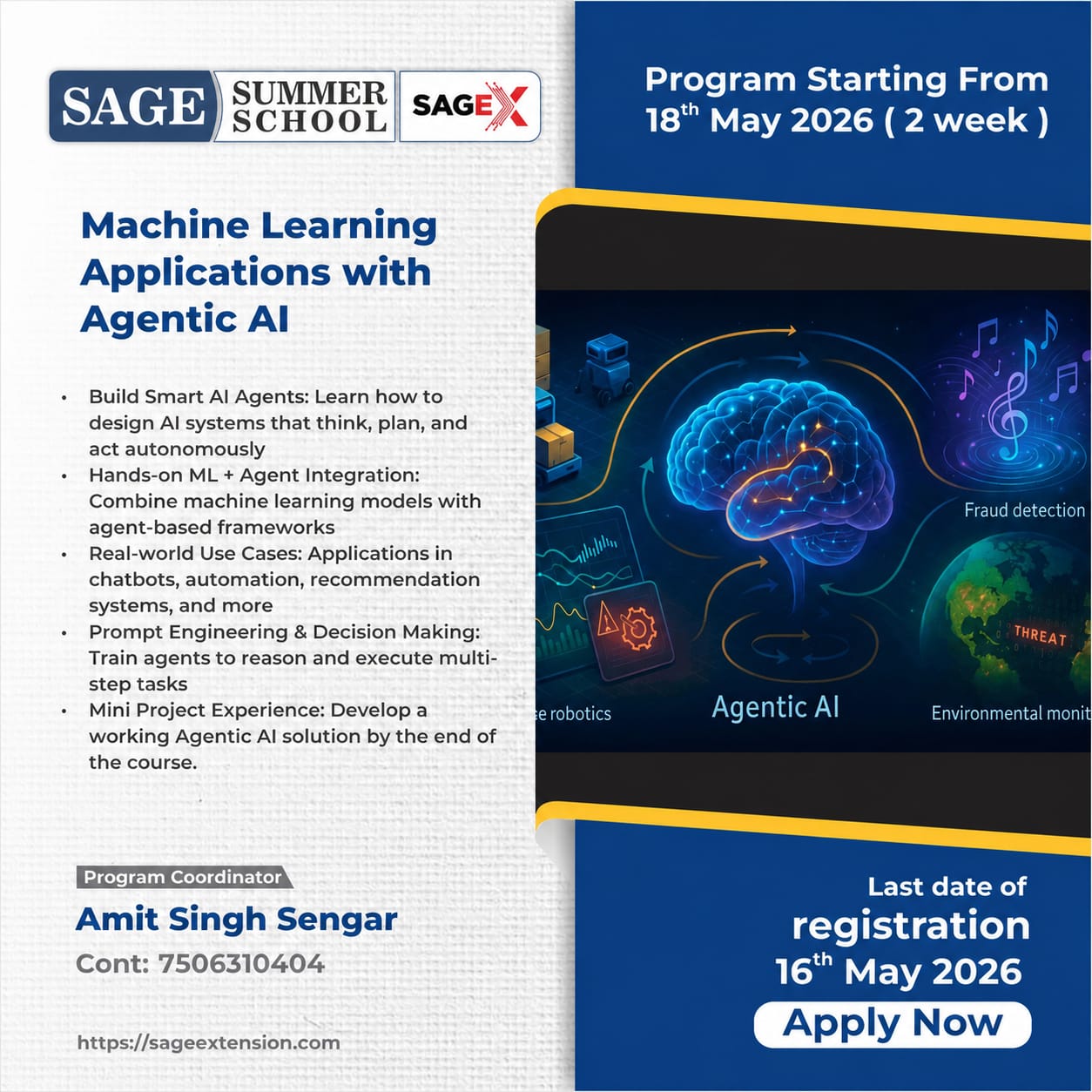 SAGE SUMMER SCHOOL